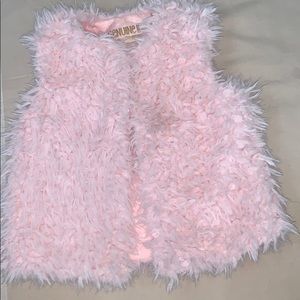 Girls Faux Fur vest